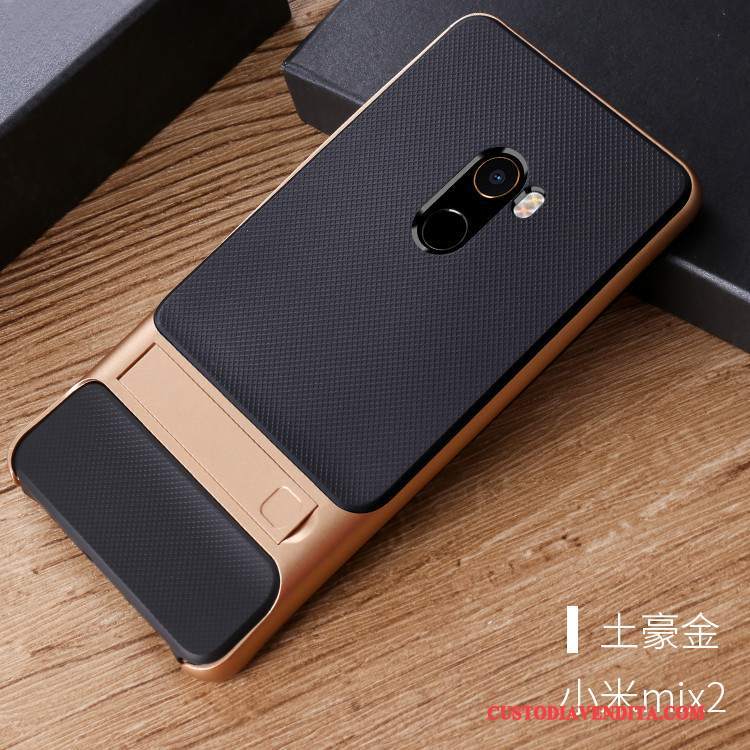 Custodia Mi Mix 2 Silicone Tutto Incluso Piccola, Cover Mi Mix 2 Colore Anti-caduta Tendenza