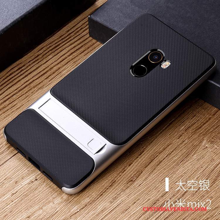 Custodia Mi Mix 2 Silicone Tutto Incluso Piccola, Cover Mi Mix 2 Colore Anti-caduta Tendenza