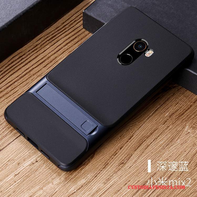 Custodia Mi Mix 2 Silicone Tutto Incluso Piccola, Cover Mi Mix 2 Colore Anti-caduta Tendenza
