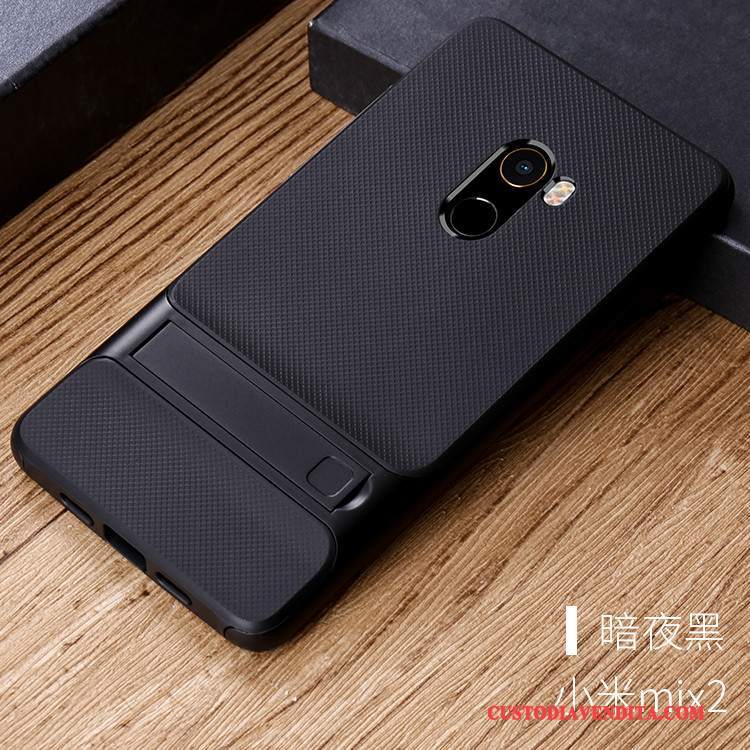 Custodia Mi Mix 2 Silicone Tutto Incluso Piccola, Cover Mi Mix 2 Colore Anti-caduta Tendenza