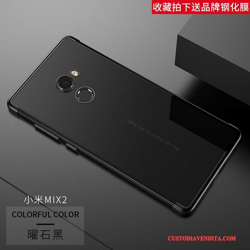 Custodia Mi Mix 2 Silicone Tutto Inclusotelefono, Cover Mi Mix 2 Protezione Piccola Blu