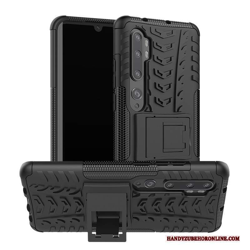 Custodia Mi Note 10 Protezione Supporto Rosso, Cover Mi Note 10 Difficiletelefono