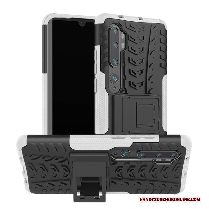 Custodia Mi Note 10 Protezione Supporto Rosso, Cover Mi Note 10 Difficiletelefono