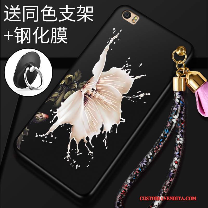 Custodia Mi Note 2 Silicone Macchiati Piccola, Cover Mi Note 2 Creativo Rossotelefono