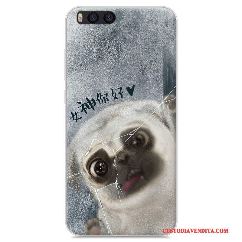 Custodia Mi Note 3 Cartone Animato Blu Anti-caduta, Cover Mi Note 3 Protezione Morbido Piccola