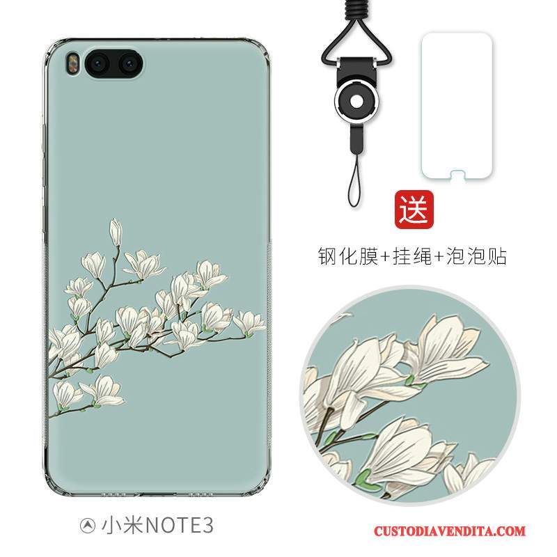 Custodia Mi Note 3 Goffratura Gasbag Piccola, Cover Mi Note 3 Creativo Anti-cadutatelefono