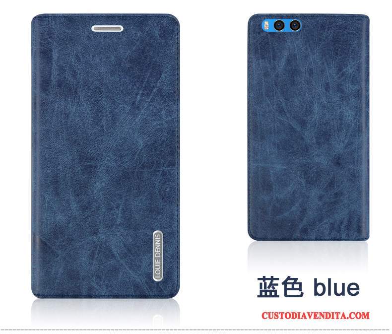Custodia Mi Note 3 Protezione Telefono Tutto Incluso, Cover Mi Note 3 Pelle Piccola Rosso