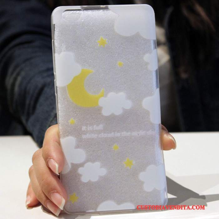 Custodia Mi Note Cartone Animato Bello Morbido, Cover Mi Note Silicone Telefono Sottile