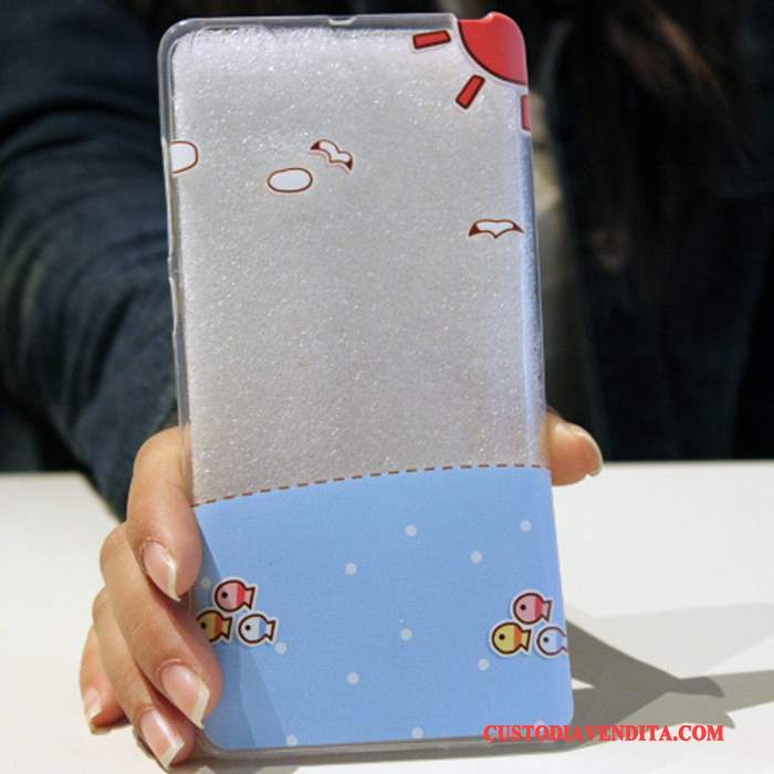 Custodia Mi Note Cartone Animato Bello Morbido, Cover Mi Note Silicone Telefono Sottile