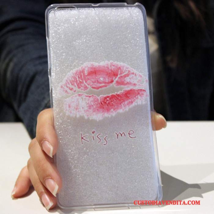 Custodia Mi Note Cartone Animato Bello Morbido, Cover Mi Note Silicone Telefono Sottile