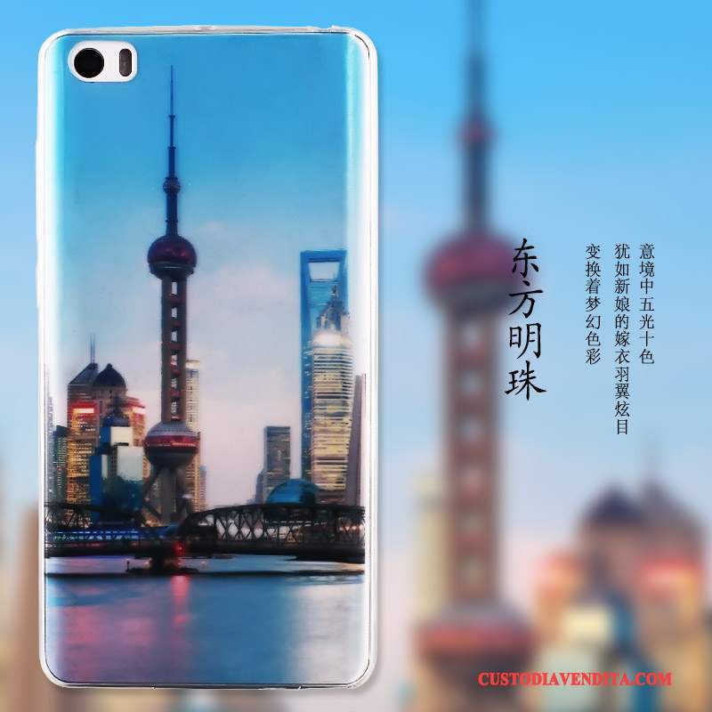 Custodia Mi Note Protezione Blu Alto, Cover Mi Note Telefono Piccola