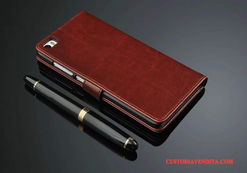 Custodia Mi Note Protezione Rossotelefono, Cover Mi Note Folio Tutto Incluso Piccola