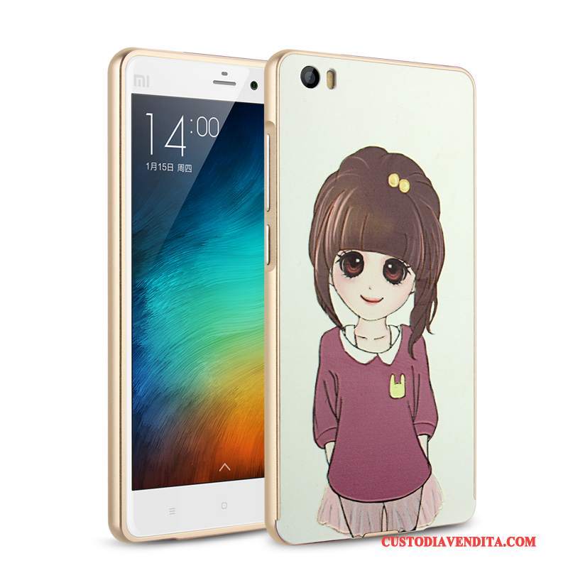 Custodia Mi Note Protezione Telefono Telaio, Cover Mi Note Tendenza Piccola