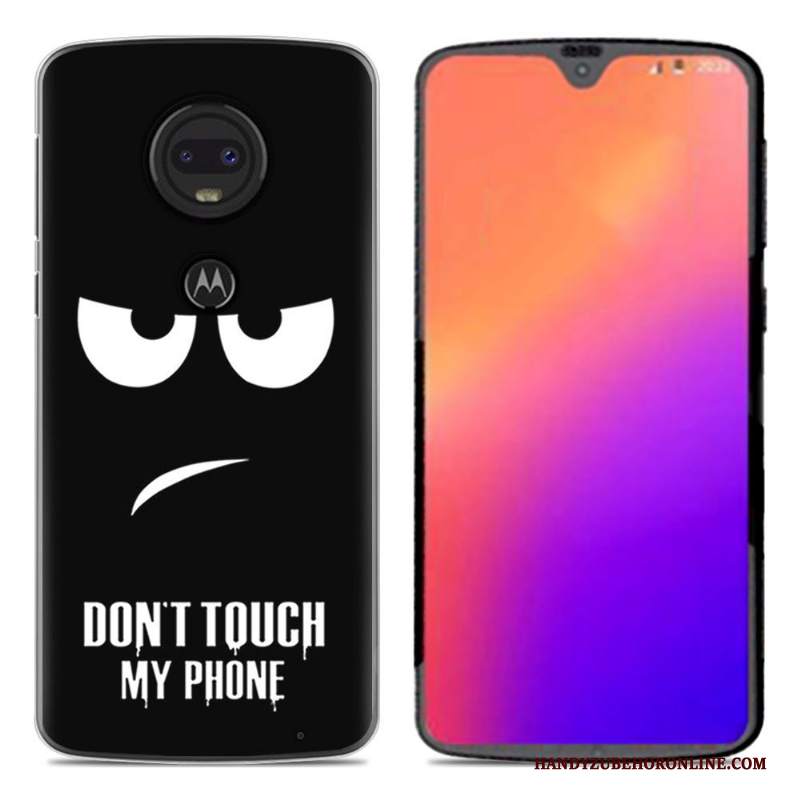 Custodia Moto G7 Cartone Animato Morbido Nuovo, Cover Moto G7 Creativo Tendenzatelefono