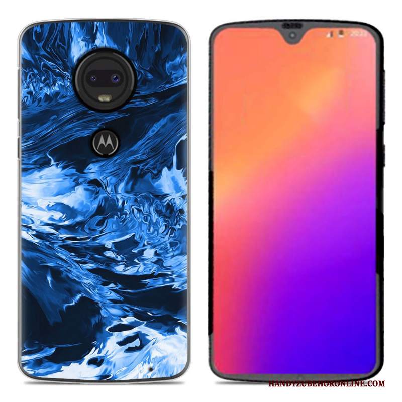 Custodia Moto G7 Cartone Animato Morbido Nuovo, Cover Moto G7 Creativo Tendenzatelefono