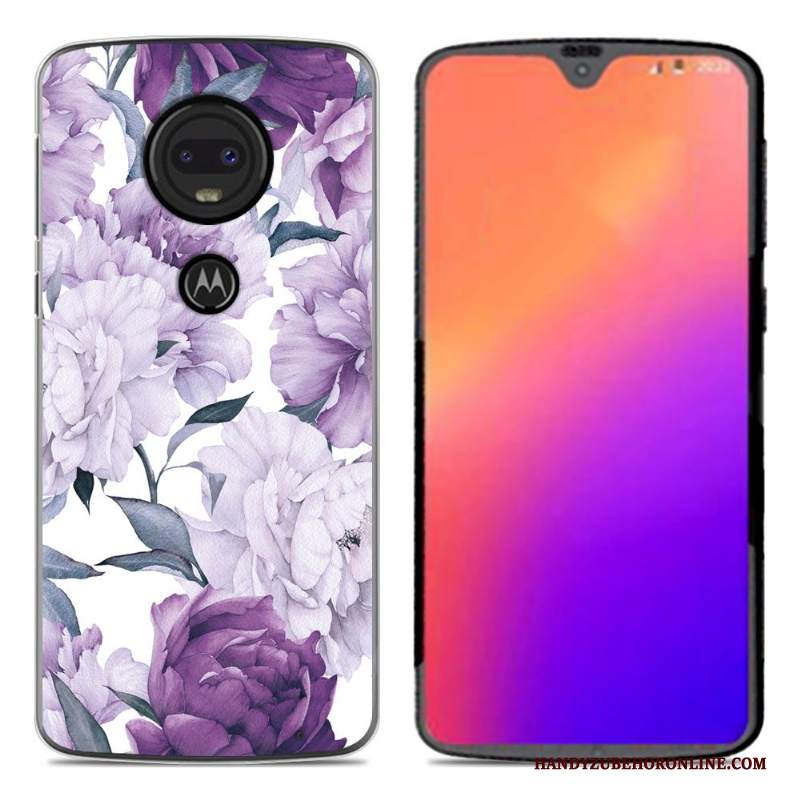Custodia Moto G7 Cartone Animato Morbido Nuovo, Cover Moto G7 Creativo Tendenzatelefono