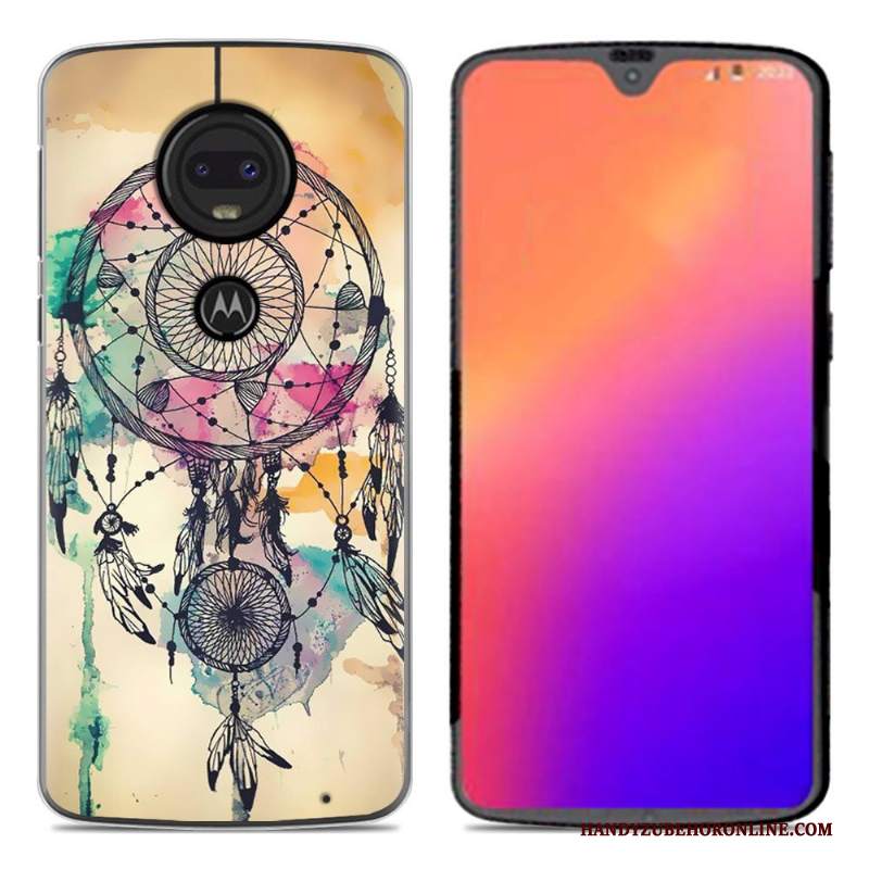 Custodia Moto G7 Cartone Animato Morbido Nuovo, Cover Moto G7 Creativo Tendenzatelefono