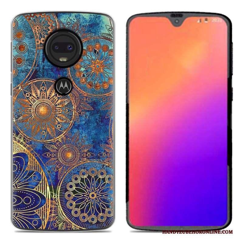 Custodia Moto G7 Cartone Animato Morbido Nuovo, Cover Moto G7 Creativo Tendenzatelefono