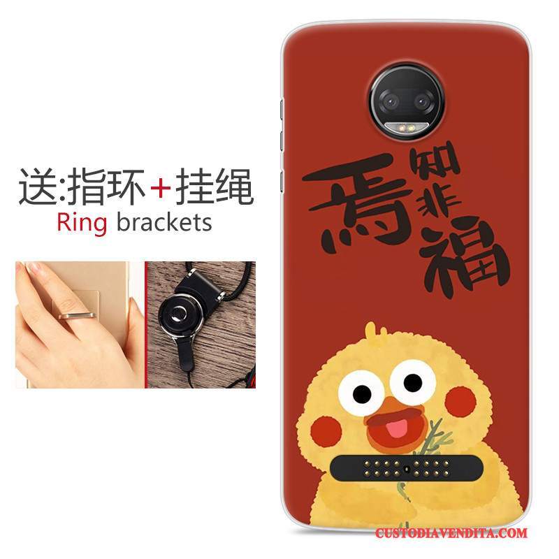 Custodia Moto Z 2018 Colore Fresco Tutto Incluso, Cover Moto Z 2018 Protezione Morbido Anti-caduta