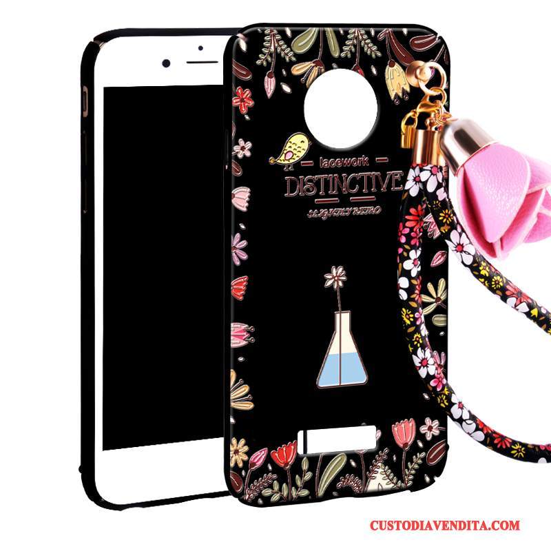 Custodia Moto Z Play Cartone Animato Difficile Macchiati, Cover Moto Z Play Protezione Anti-caduta Ornamenti Appesi