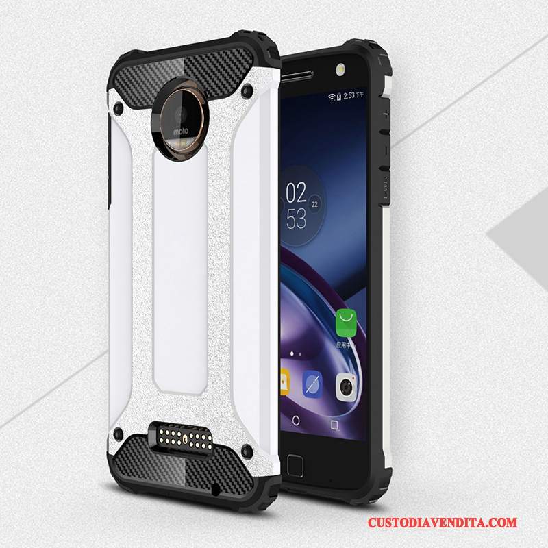 Custodia Moto Z Silicone Rosso Tutto Incluso, Cover Moto Z Protezione Anti-cadutatelefono