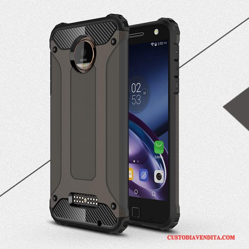 Custodia Moto Z Silicone Rosso Tutto Incluso, Cover Moto Z Protezione Anti-cadutatelefono