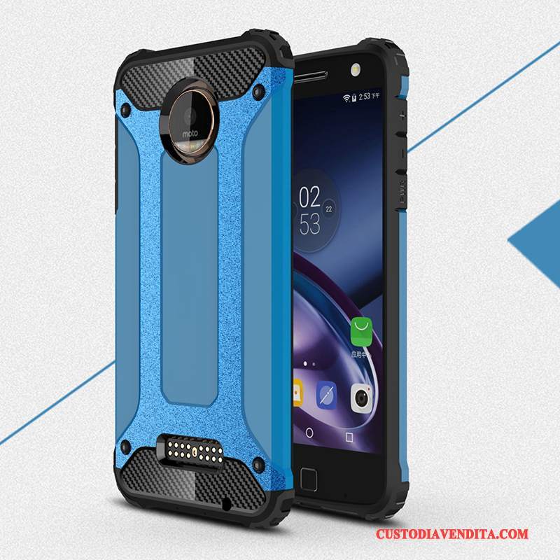 Custodia Moto Z Silicone Rosso Tutto Incluso, Cover Moto Z Protezione Anti-cadutatelefono