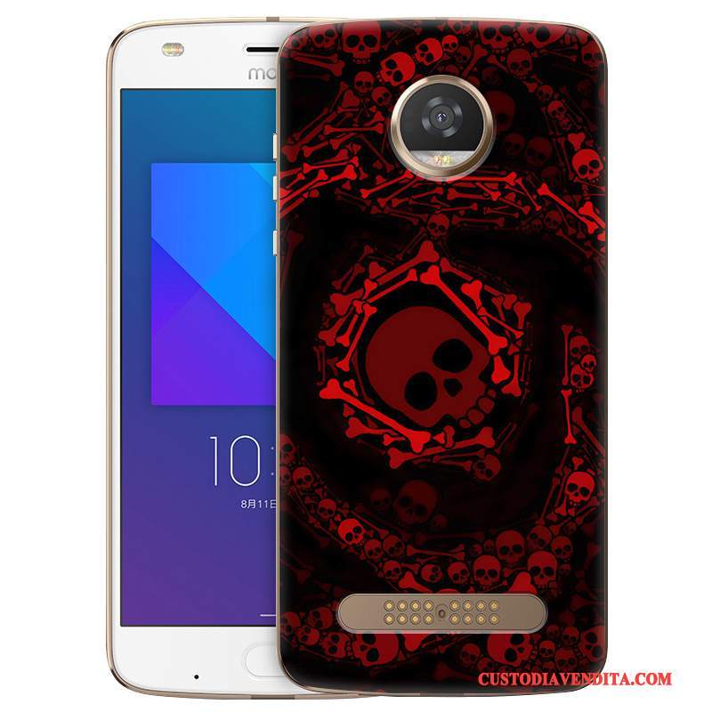 Custodia Moto Z2 Play Colore Telefono Morbido, Cover Moto Z2 Play Blu Chiaro