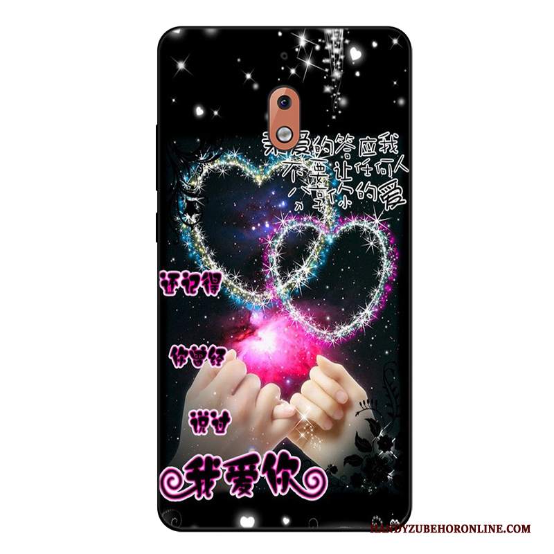 Custodia Nokia 2.1 Silicone Arte Semplici, Cover Nokia 2.1 Fresco Tutto Incluso