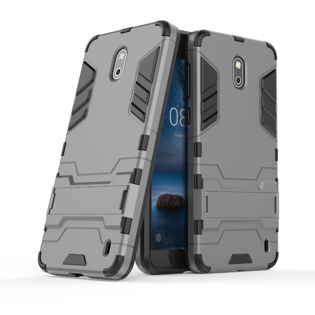 Custodia Nokia 2 Creativo Macchiati Tutto Incluso, Cover Nokia 2 Silicone Blu Anti-caduta