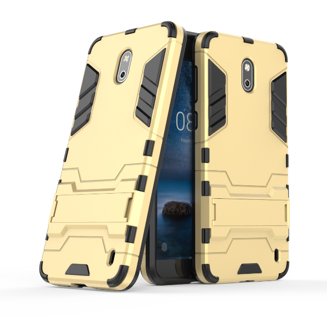 Custodia Nokia 2 Creativo Macchiati Tutto Incluso, Cover Nokia 2 Silicone Blu Anti-caduta