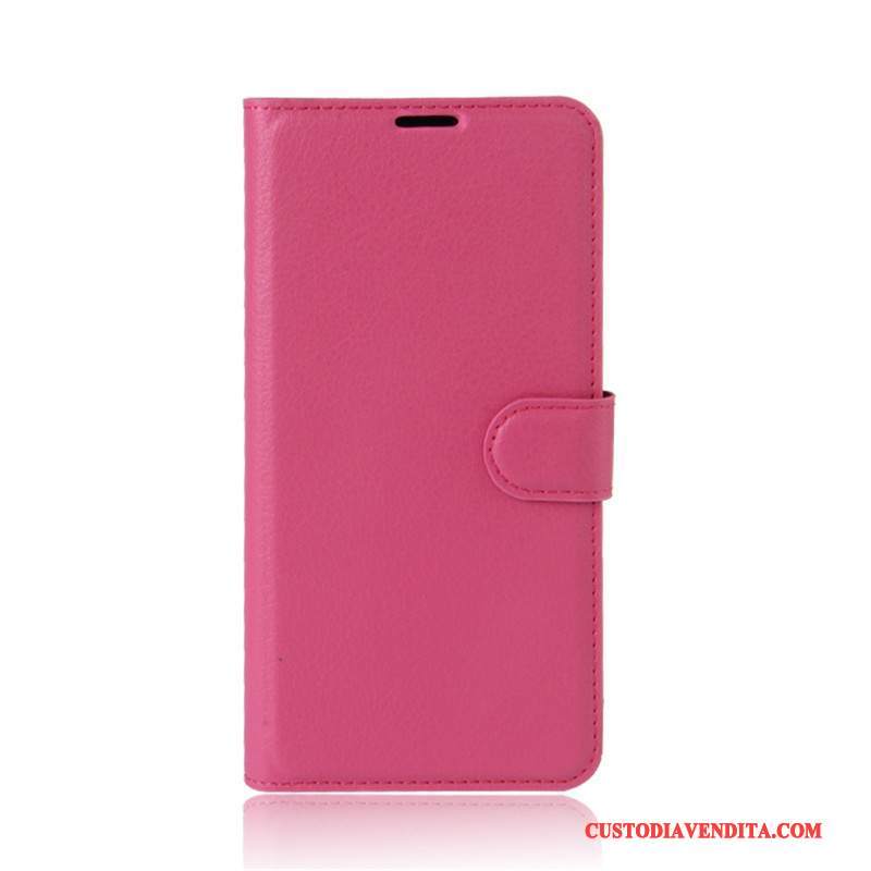 Custodia Nokia 3 Folio Morbido Semplici, Cover Nokia 3 Silicone Tendenza Porpora