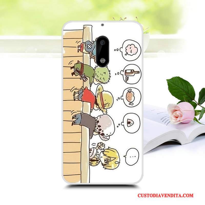 Custodia Nokia 3 Silicone Anti-caduta Giallo, Cover Nokia 3 Protezione Morbido Tutto Incluso