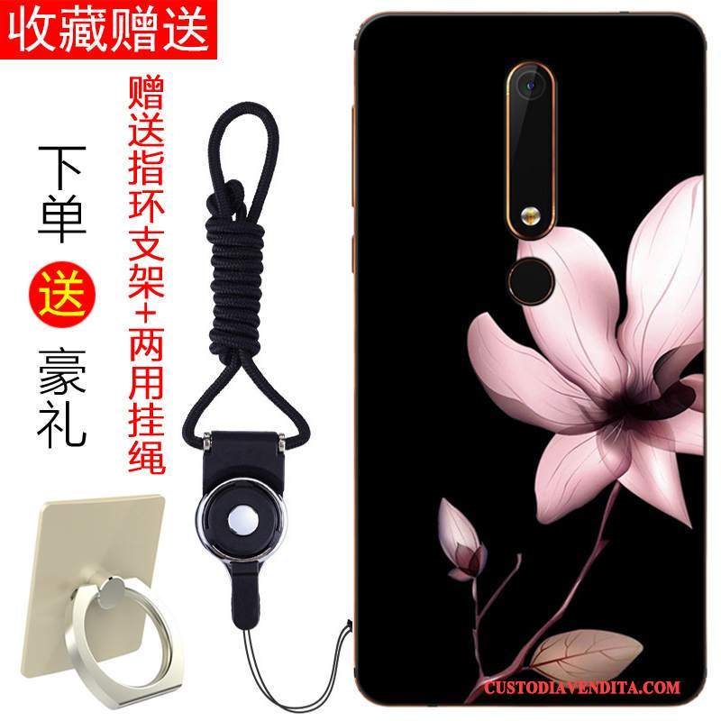 Custodia Nokia 6 Silicone Anti-caduta Nuovo, Cover Nokia 6 Telefono Tutto Incluso