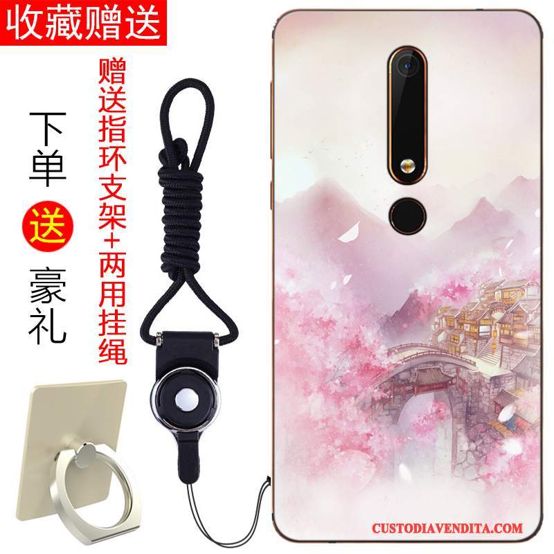 Custodia Nokia 6 Silicone Anti-caduta Nuovo, Cover Nokia 6 Telefono Tutto Incluso
