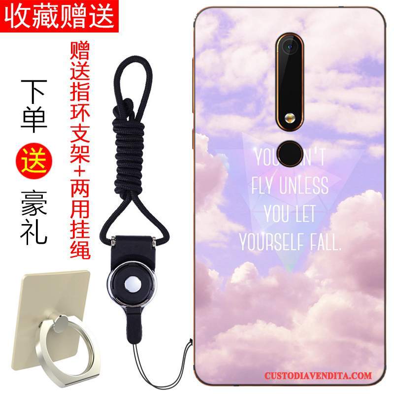 Custodia Nokia 6 Silicone Anti-caduta Nuovo, Cover Nokia 6 Telefono Tutto Incluso