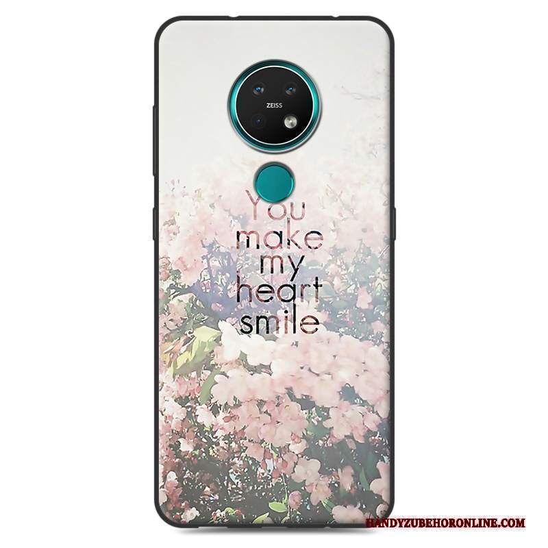 Custodia Nokia 7.2 Vintage Macchiati Morbido, Cover Nokia 7.2 Colore Telefono Semplici