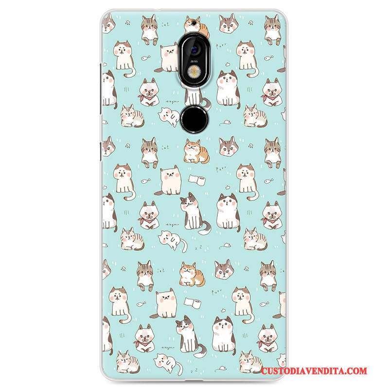 Custodia Nokia 7 Colore Telefono Tutto Incluso, Cover Nokia 7 Silicone Tendenza Morbido