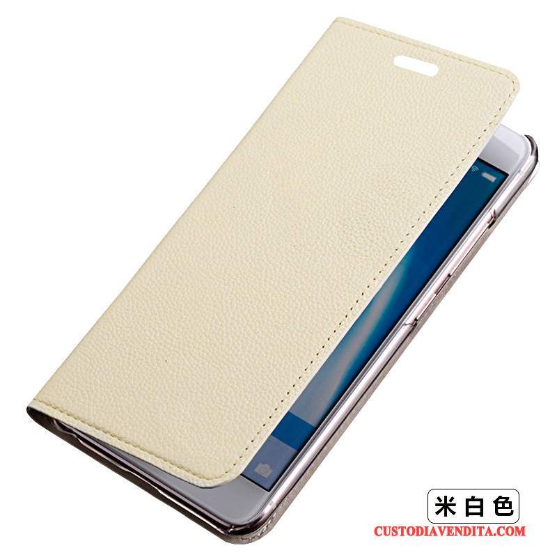 Custodia Nokia 7 Folio Tutto Incluso Di Personalità, Cover Nokia 7 Protezione Tendenza Oro