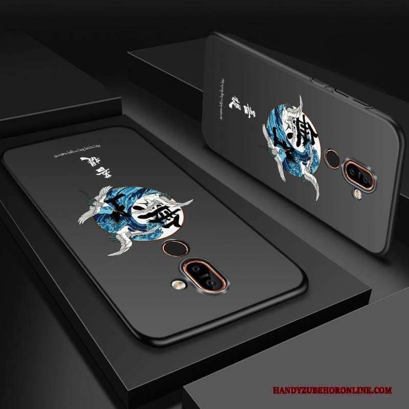 Custodia Nokia 7 Plus Creativo Macchiati Di Personalità, Cover Nokia 7 Plus Blutelefono