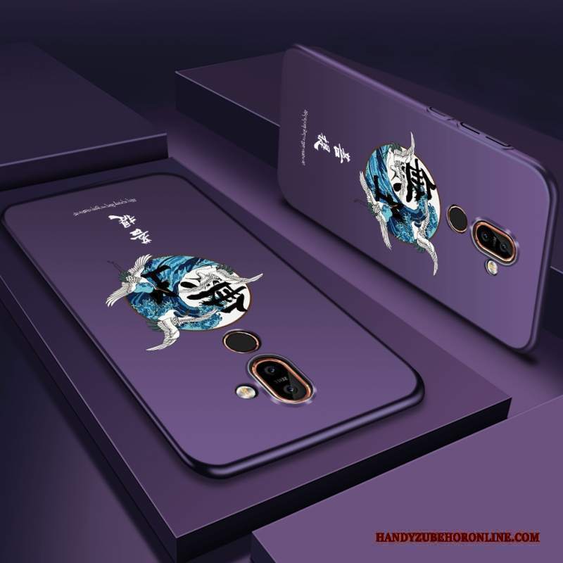 Custodia Nokia 7 Plus Creativo Macchiati Di Personalità, Cover Nokia 7 Plus Blutelefono