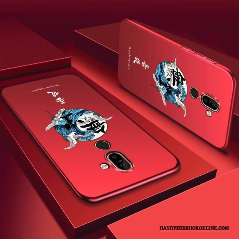 Custodia Nokia 7 Plus Creativo Macchiati Di Personalità, Cover Nokia 7 Plus Blutelefono
