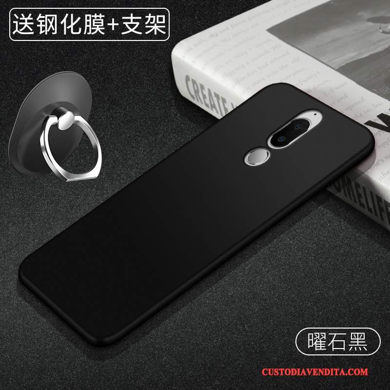 Custodia Nokia 7 Silicone Telefono Tendenza, Cover Nokia 7 Protezione Rosso Morbido