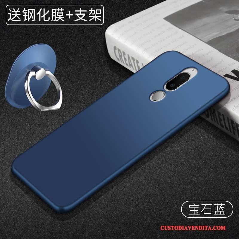 Custodia Nokia 7 Silicone Telefono Tendenza, Cover Nokia 7 Protezione Rosso Morbido