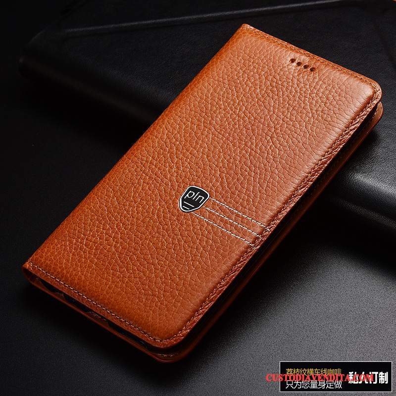 Custodia Redmi 5a Folio Giallotelefono, Cover Redmi 5a Pelle Piccola Rosso