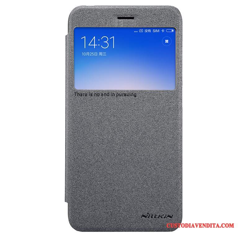Custodia Redmi 5a Protezione Telefono Anti-caduta, Cover Redmi 5a Pelle Oro Sottili