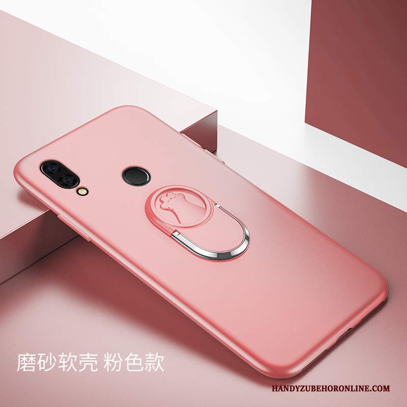 Custodia Redmi 7 Silicone Morbidotelefono, Cover Redmi 7 Protezione Rosa Rosso