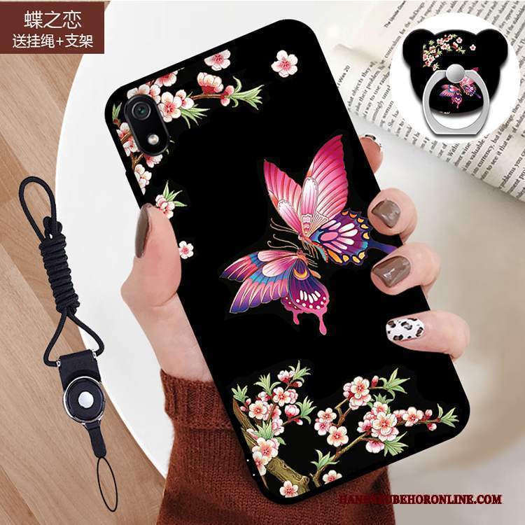 Custodia Redmi 7a Cartone Animato Anti-caduta Blu, Cover Redmi 7a Moda Nuovotelefono