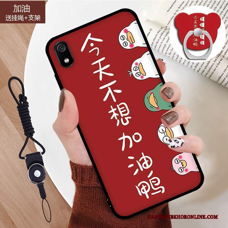 Custodia Redmi 7a Cartone Animato Anti-caduta Blu, Cover Redmi 7a Moda Nuovotelefono