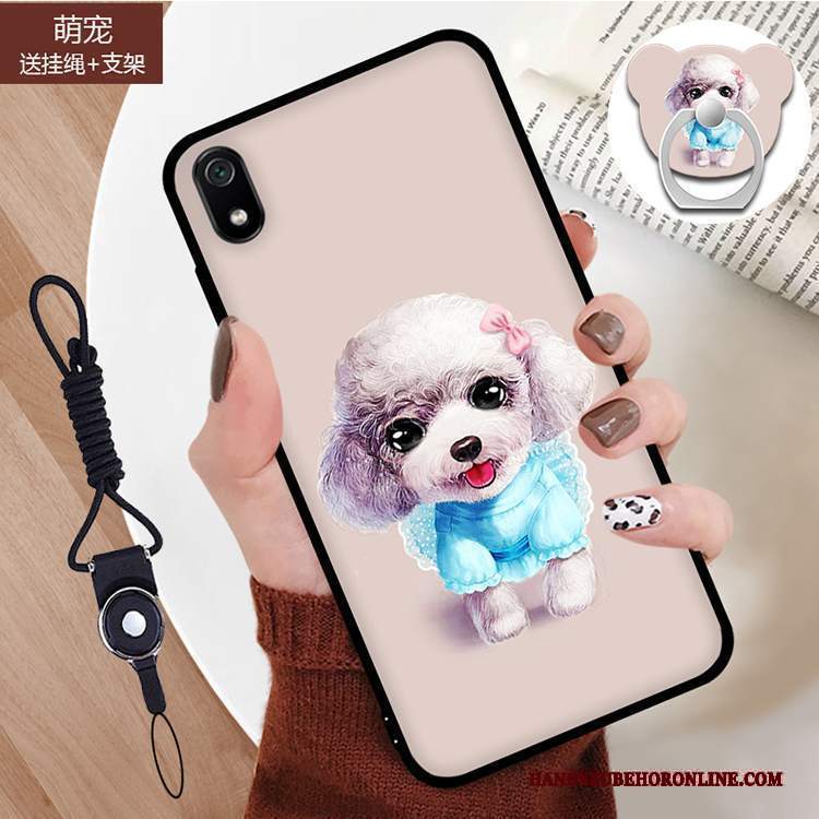 Custodia Redmi 7a Cartone Animato Anti-caduta Blu, Cover Redmi 7a Moda Nuovotelefono